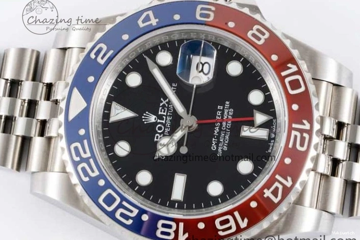 on APF 1:1 Edition 126710 Bracelet VR3285 904L GMT Master Jubilee II SS CHS BLRO Best 0117